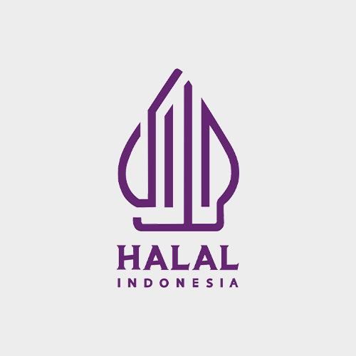 Halal Indonesia certification logo for cosmetic manufacturing compliance and Muslim-friendly skincare products