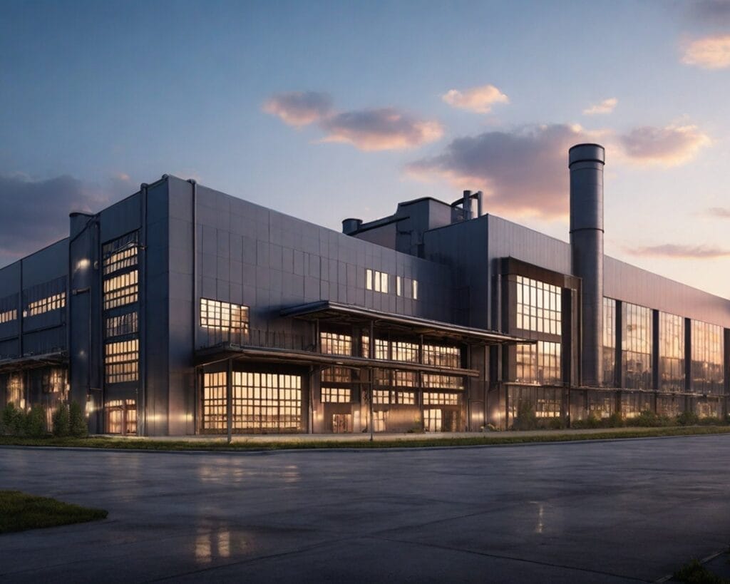 Modern OEM cosmetic manufacturing facility in Indonesia with certified equipment and cleanroom production areas