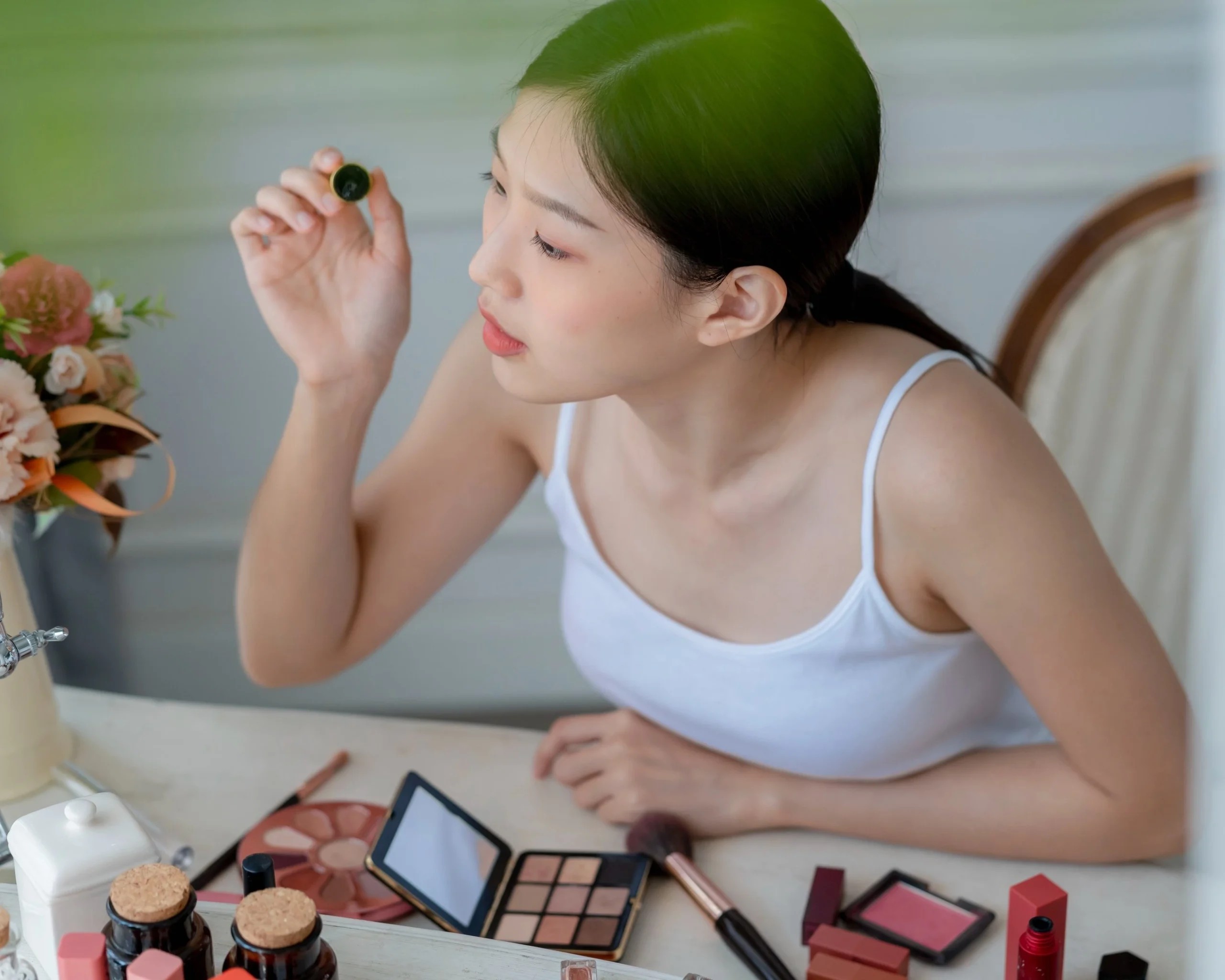 beautiful-asian-woman-white-tshirt-smile-with-happiness-hand-hold-blush-makeup-cosmetic-items-bedroom-with-healthy-face-skincare-concept